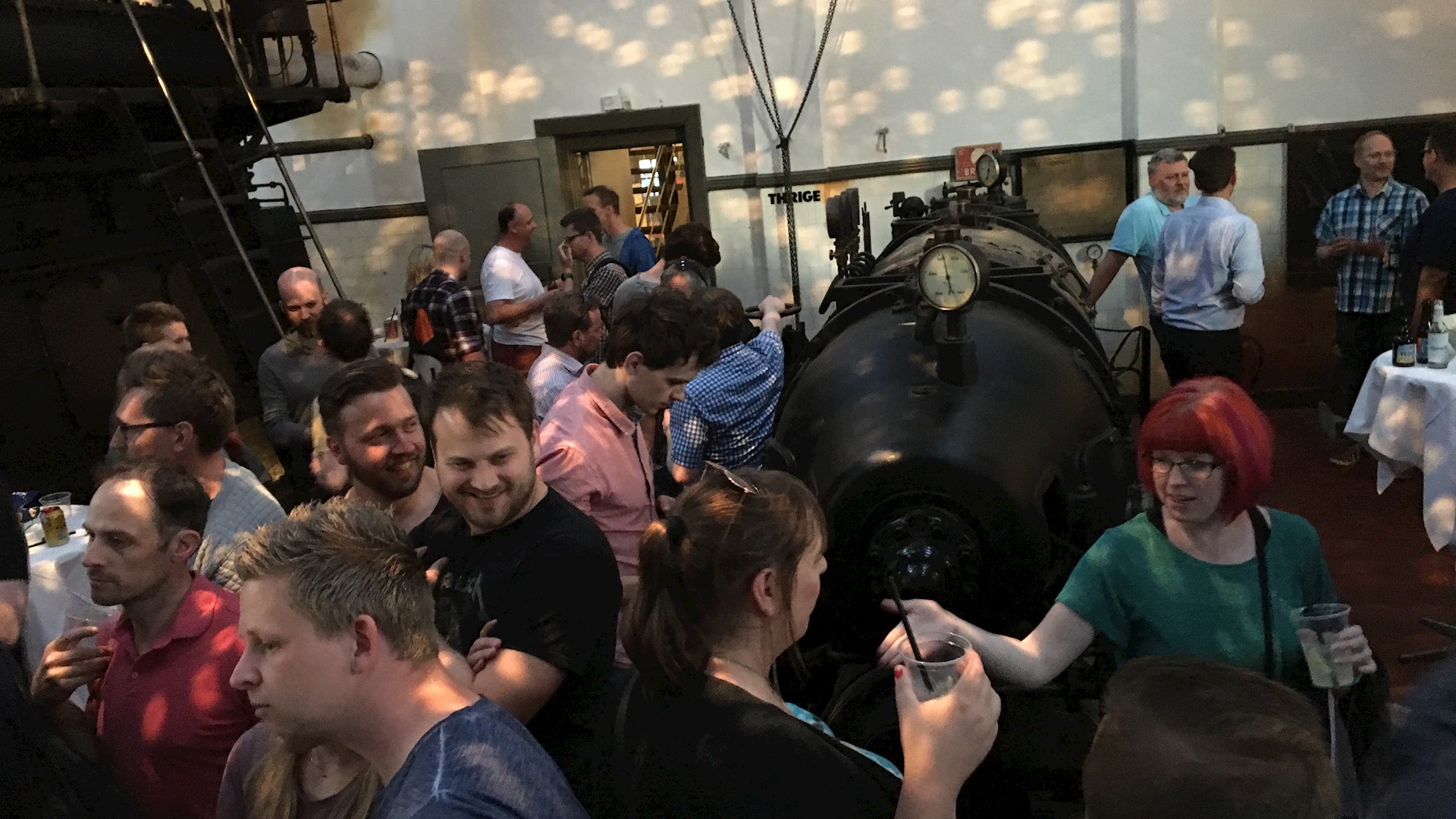 The pre-party at Umbraco HQ